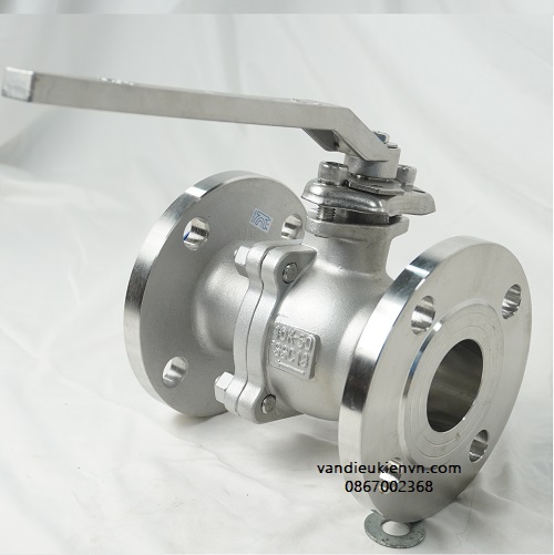 Van bi inox mặt bích JIS10K