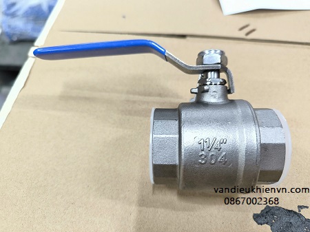 Van bi ren inox tay gạt Trung Quốc