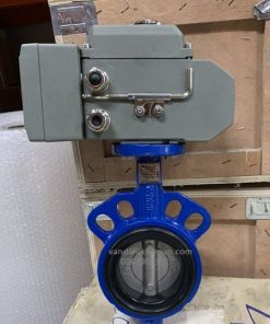 van bướm gang điều khiển điện tuyến tính